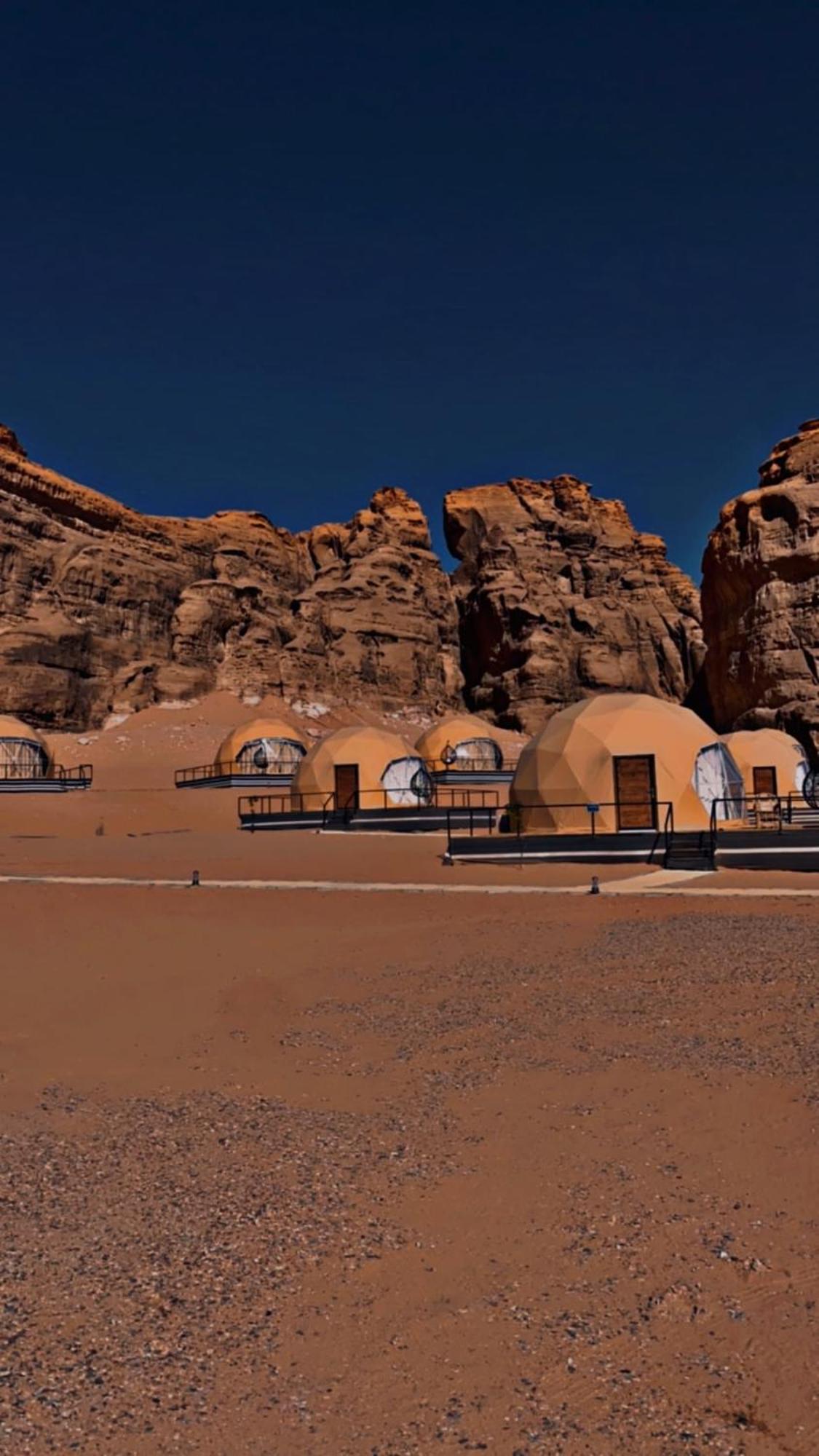 Tamim Luxury Wadi Rum Camp Eksteriør billede