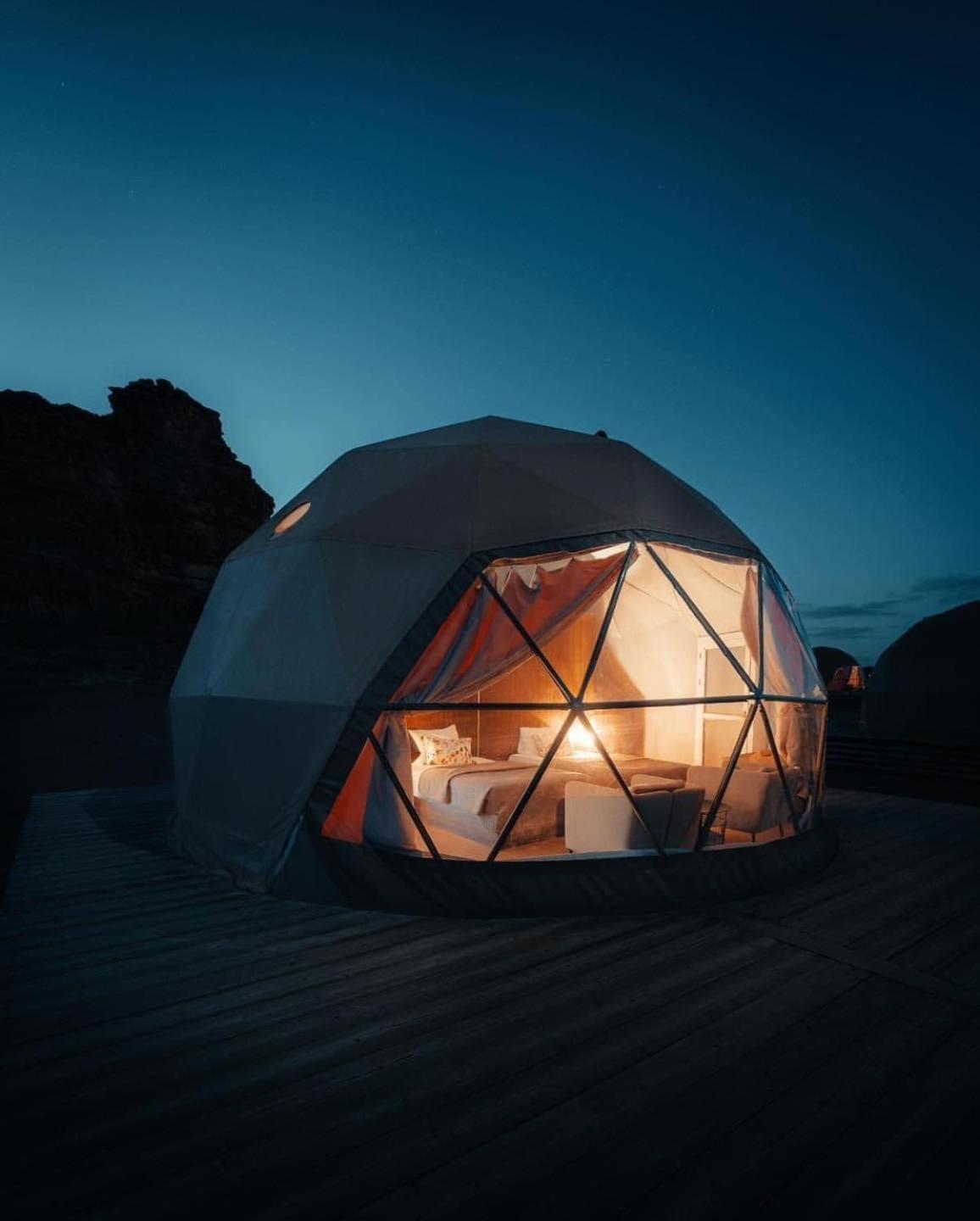 Tamim Luxury Wadi Rum Camp Eksteriør billede